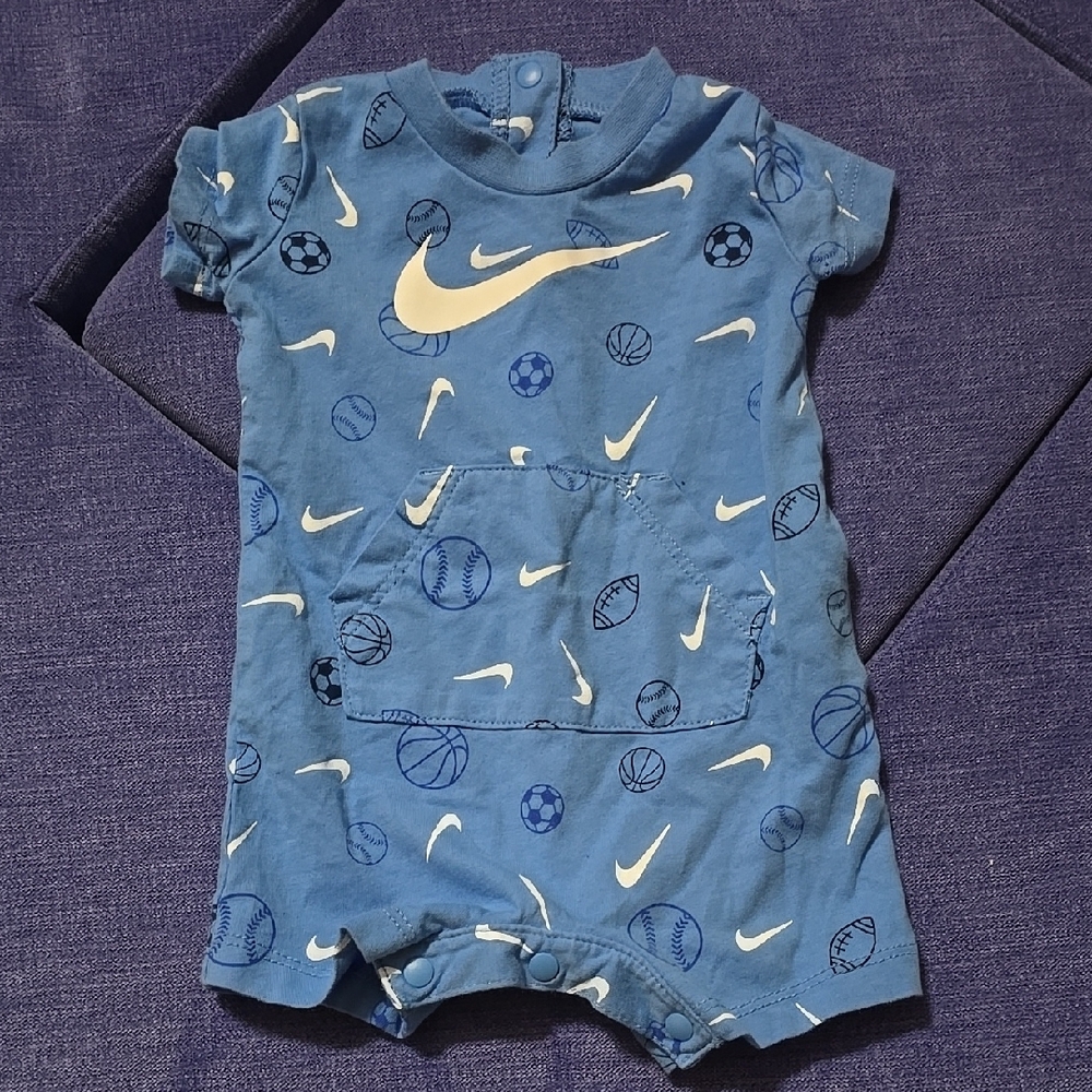 Nike Blue Sports Romper